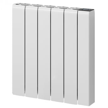 Reina Aron Die Cast Horizontal Electric Aluminium White Radiator