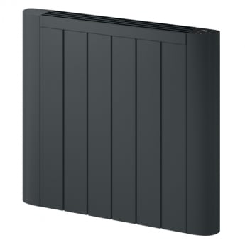 Reina Serre Electric Horizontal Aluminium Anthracite Radiator