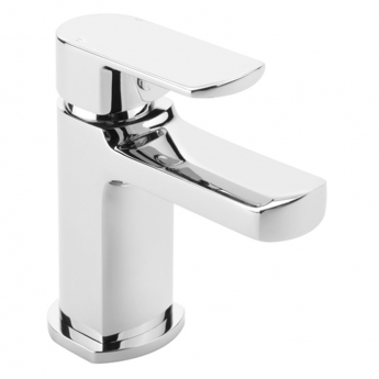 Sagittarius Latina Mini Mono Basin Mixer Tap with Sprung Waste - Chrome