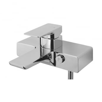 Sagittarius Ravenna Thermostatic Bath Shower Mixer Tap with Waste - Chrome