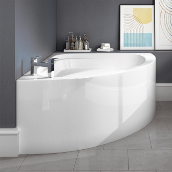 Signature Artemis Offset Corner Bath 1500mm x 950mm