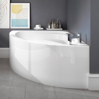 Signature Artemis Offset Corner Bath 1500mm x 950mm