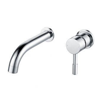 Signature Aspect 2-Hole Basin Mixer Tap Wall Mounted - Chrome