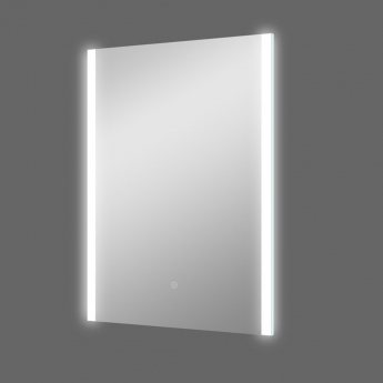 Signature Emma Front-Lit LED Bathroom Mirror with Demister Pad 700mm H x 500mm W