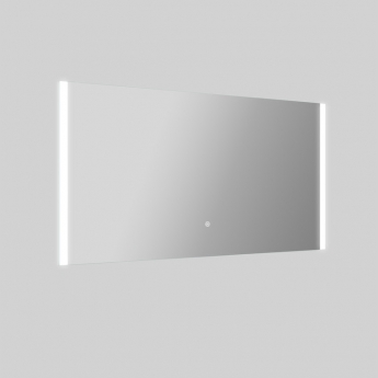Signature Emma Front-Lit LED Bathroom Mirror with Demister Pad 600mm H x 1200mm W