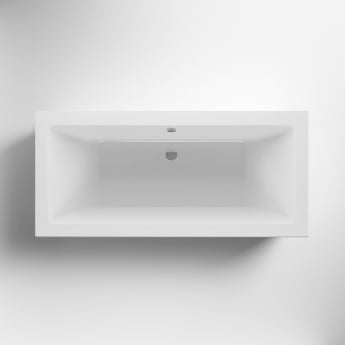 Signature Hermes Luxury Double Ended Rectangular Acrylic Bath