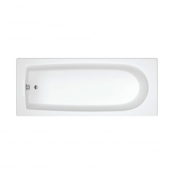Signature Solace Rectangular Single Ended Bath 1700mm x 700mm - 2 Tap Hole