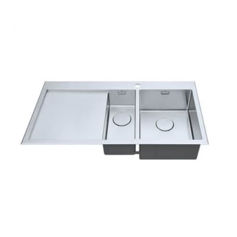 The 1810 Company Razor 6 1.5 Bowl Kitchen Sink - Right Handed