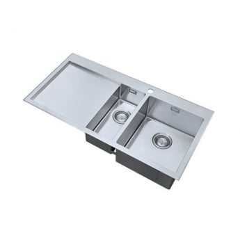 The 1810 Company Razor 6 1.5 Bowl Kitchen Sink - Right Handed