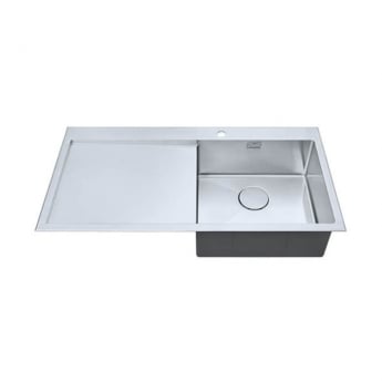 The 1810 Company Razor 5 1.0 Bowl Kitchen Sink - Right Handed