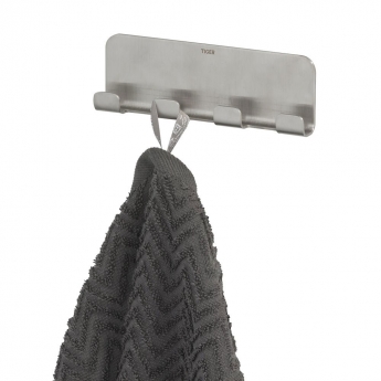 Tiger Colar Towel Hook Multi - Brushed Stainless Steel