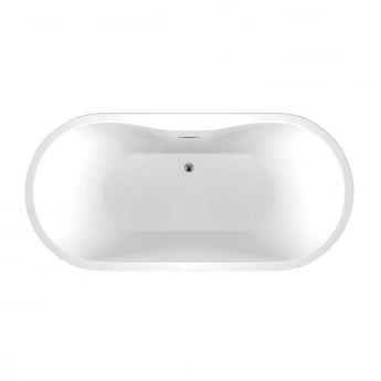 Trojan Alcora Double Ended Freestanding Bath 1800mm x 750mm - 0 Tap Hole