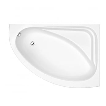 Trojan Orlando Acrylic Offset Corner Bath 1500mm x 1020mm