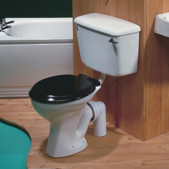 Twyford Classic 6 L Single Flush Lever Cistern - White