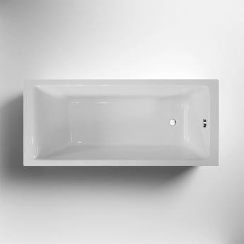 Verona Medici Tungstenite Single Ended Rectangular Acrylic Bath