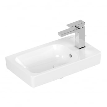 Villeroy & Boch Architectura Wall Hung Basin 480mm Wide - 1 Right Hand Tap Hole