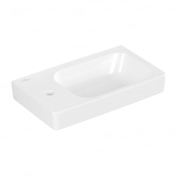 Villeroy & Boch Architectura Wall Hung Basin 480mm Wide - 1 Left Hand Tap Hole