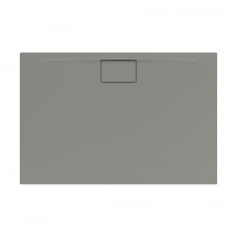 Villeroy & Boch Architectura Rectangular Shower Tray with Metal Rim 1200mm x 800mm - Grey