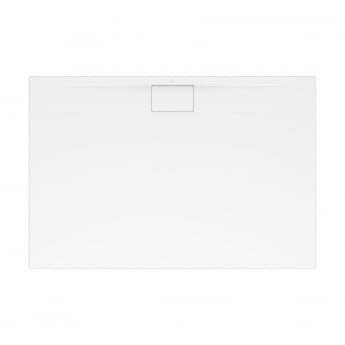 Villeroy & Boch Architectura Rectangular Shower Tray with Metal Rim 1400mm x 800mm - White Alpin