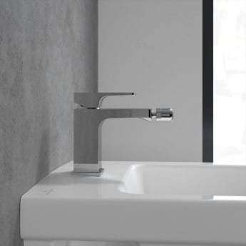 Villeroy & Boch Architectura Square Bidet Mixer Tap - Chrome