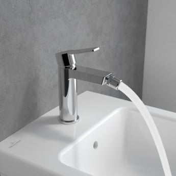 Villeroy & Boch Architectura Round Bidet Mixer Tap - Chrome