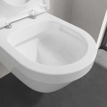 Villeroy & Boch Architectura Rimless Wall Hung Toilet - Soft Close Seat