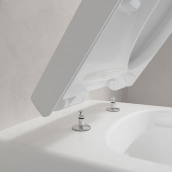 Villeroy & Boch Architectura Rimless Back to Wall Toilet - Soft Close Seat