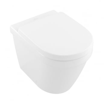 Villeroy & Boch Architectura Rimless Back to Wall Toilet - Soft Close Seat