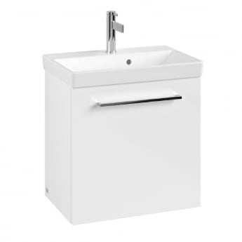 Villeroy & Boch Avento 550mm 1-Door Wall Hung Vanity Unit with Basin