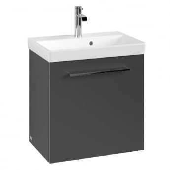 Villeroy & Boch Avento 550mm 1-Door Wall Hung Vanity Unit with Basin