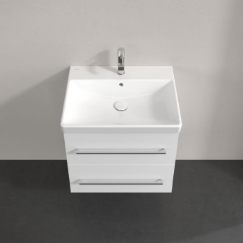 Villeroy & Boch Avento 600mm 2-Drawer Wall Hung Vanity Unit with Basin