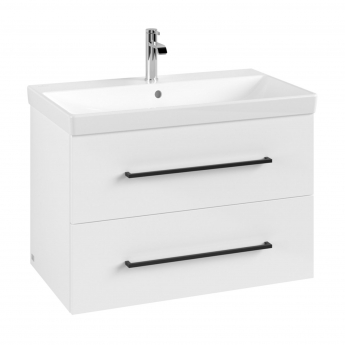 Villeroy & Boch Avento 800mm 2-Drawer Wall Hung Vanity Unit with Basin