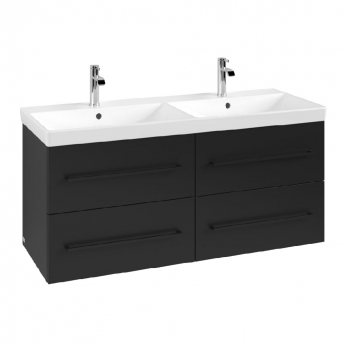 Villeroy & Boch Avento 1200mm 4-Drawer Wall Hung Vanity Unit with Basin