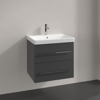 Villeroy & Boch Avento 600mm 2-Drawer Wall Hung Vanity Unit with Basin