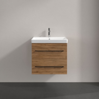 Villeroy & Boch Avento 600mm 2-Drawer Wall Hung Vanity Unit with Basin