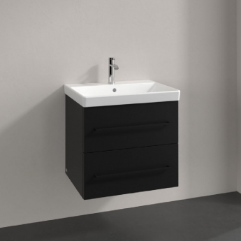 Villeroy & Boch Avento 600mm 2-Drawer Wall Hung Vanity Unit with Basin