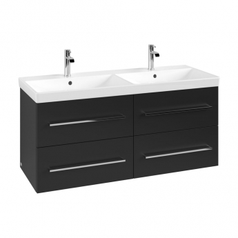 Villeroy & Boch Avento 1200mm 4-Drawer Wall Hung Vanity Unit with Basin