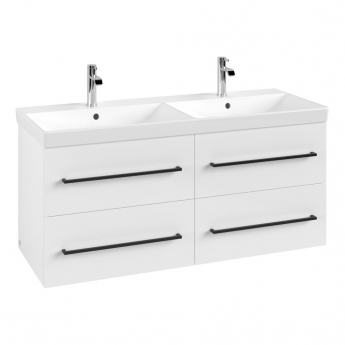 Villeroy & Boch Avento 1200mm 4-Drawer Wall Hung Vanity Unit with Basin