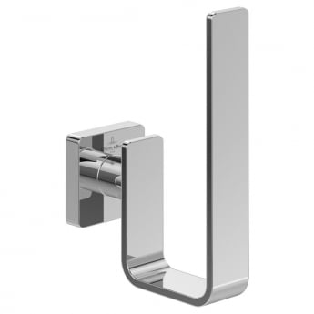 Villeroy & Boch Elements Striking Vertical Toilet Roll Holder - Chrome