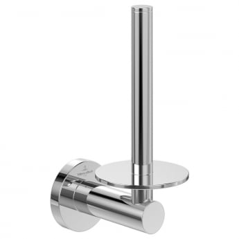 Villeroy & Boch Elements Tender Vertical Toilet Roll Holder - Chrome