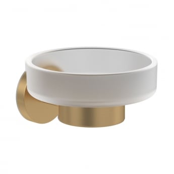 Villeroy & Boch Elements Tender Soap Dish 117mm Wide - Brushed Gold