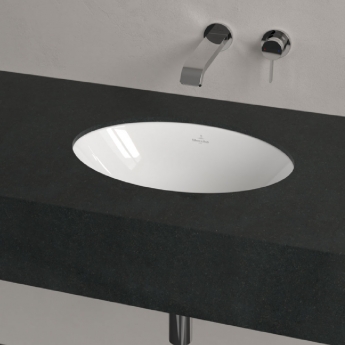 Villeroy & Boch Loop & Friends Oval Undermount Countertop Basin 430mm Wide - 0 Tap Hole