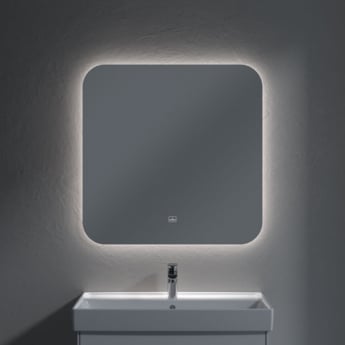 Villeroy & Boch More To See Lite LED Bathroom Mirror 800mm Diameter