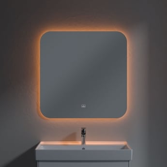 Villeroy & Boch More To See Lite LED Bathroom Mirror 800mm Diameter