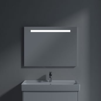 Villeroy & Boch More To See One LED Bathroom Mirror 600mm H x 800mm W