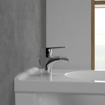 Villeroy & Boch O.novo Start Bidet Mixer Tap - Chrome