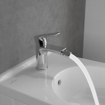 Villeroy & Boch O.novo Bidet Mixer Tap - Chrome