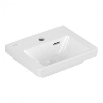 Villeroy & Boch Subway 3.0 Wall Hung Basin 370mm Wide 1 Tap Hole - White Alpin