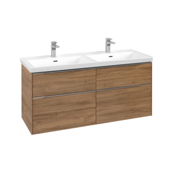 Villeroy & Boch Subway 3.0 1300mm 4-Drawer Wall Hung Vanity Unit