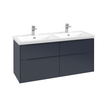 Villeroy & Boch Subway 3.0 1300mm 4-Drawer Wall Hung Vanity Unit